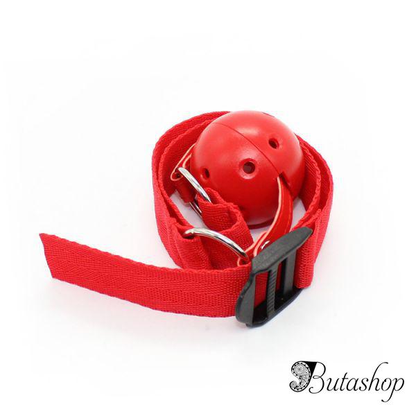 Кляп для рта красный - www.butashop.com