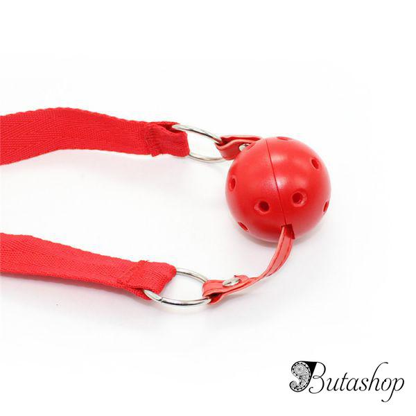 Кляп для рта красный - www.butashop.com