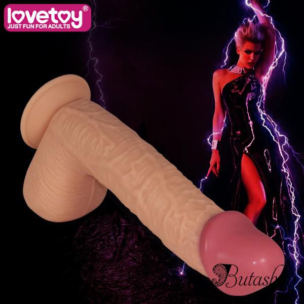 Реалистичный большой фаллоимитатор Legendary king-sized Realistic Dildo 10.5 - www.butashop.com