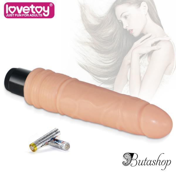 Реалистичный вибратор - Мускулистый - www.butashop.com