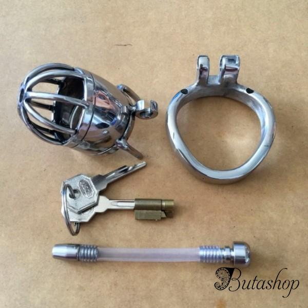 Stainless Steel Male Chastity Device / Stainless Steel Chastity Cage - www.butashop.com