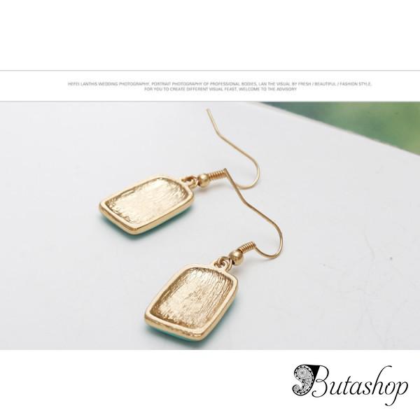 РАСПРОДАЖА! Ожерелье и серьги с разноцветными камнями - www.butashop.com