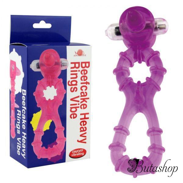 Двойное виброкольцо - Beefcake Heavy Rings Vibe - www.butashop.com