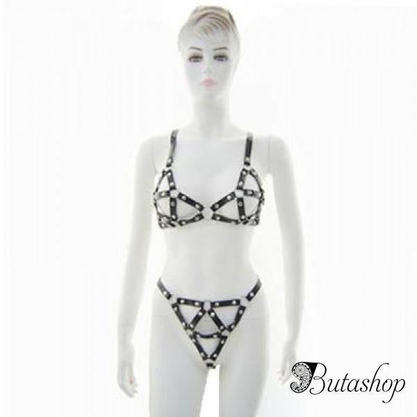 Женское кожанное белье - www.butashop.com