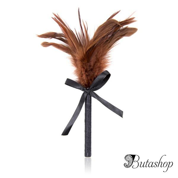 Пушистый тиклер коричневый - www.butashop.com