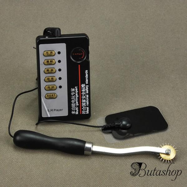 Электро-секс Металлическое раздражающиеся зубастое колесо - www.butashop.com