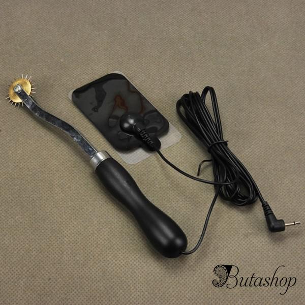 Электро-секс Металлическое раздражающиеся зубастое колесо - www.butashop.com