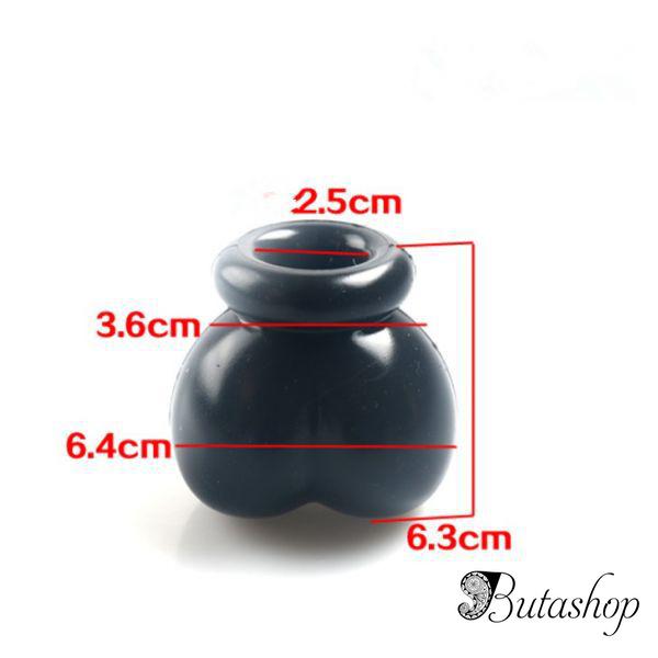 Черный фиксатор для яичек - www.butashop.com