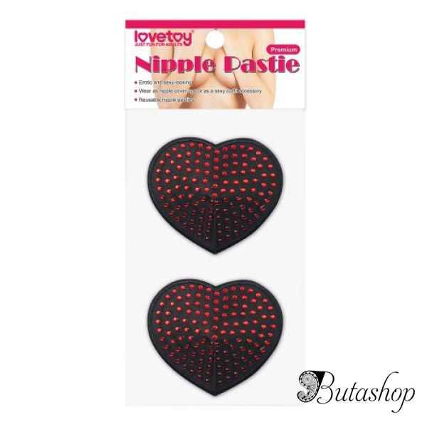 Черные стикини с красными горошинками - www.butashop.com