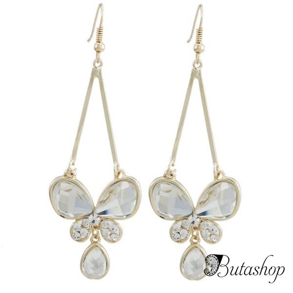 РАСПРОДАЖА! Элегантные серьги - Бабочки - www.butashop.com