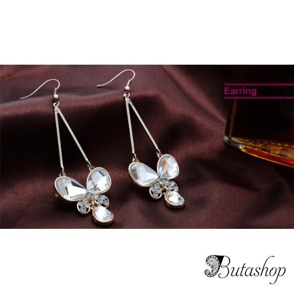 РАСПРОДАЖА! Элегантные серьги - Бабочки - www.butashop.com