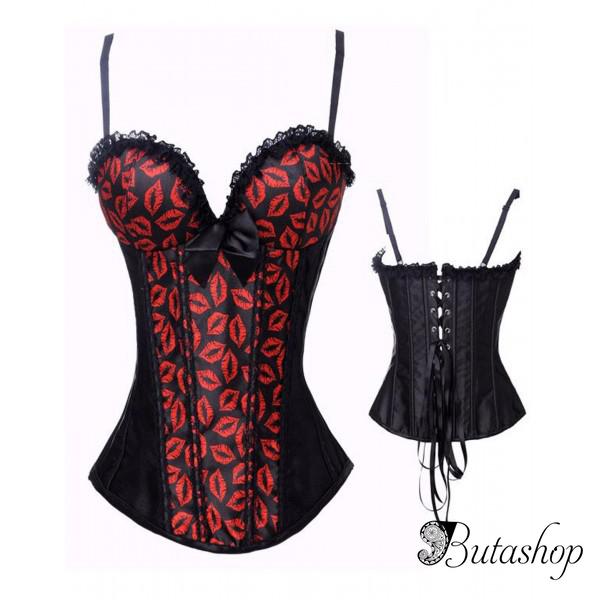 Эротичный корсет с губками - www.butashop.com