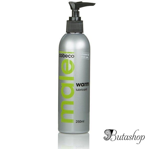 Интимная согревающая смазка MALE Cobeco Warm Lubricant (250ml) - www.butashop.com