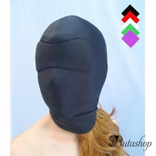 Черный эластичный намордник - www.butashop.com