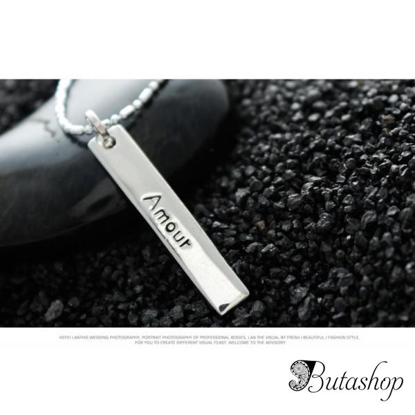 РАСПРОДАЖА! Цеопчка с подвеской - Любовь - www.butashop.com