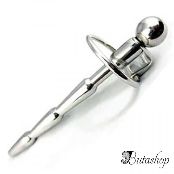 Стальной катетер с кольцом - www.butashop.com