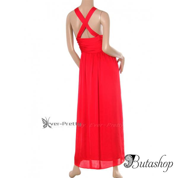 РАСПРОДАЖА! Сексуальное красное вечернее платье - www.butashop.com