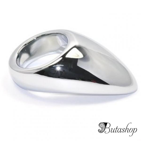 Хромированое кольцо на пенис - M - www.butashop.com