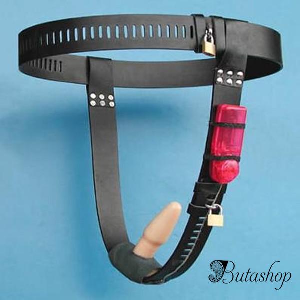 Черный женский пояс верности - www.butashop.com