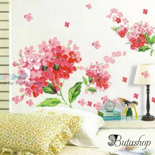 РАСПРОДАЖА! Виниловая наклейка - Цветочные пучки - www.butashop.com