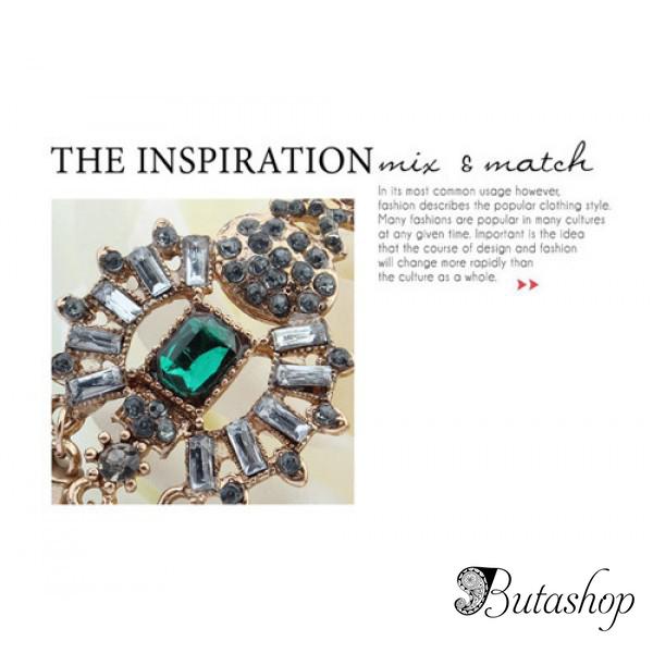 РАСПРОДАЖА! Эксклюзивные серьги - Бронза - www.butashop.com
