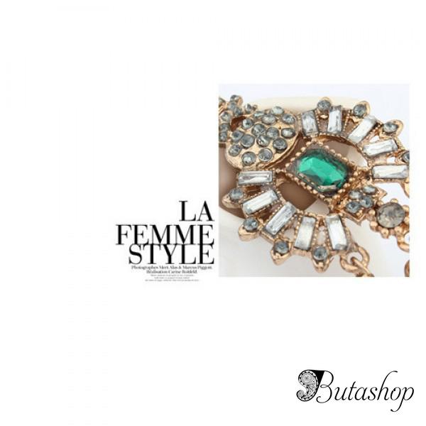 РАСПРОДАЖА! Эксклюзивные серьги - Бронза - www.butashop.com