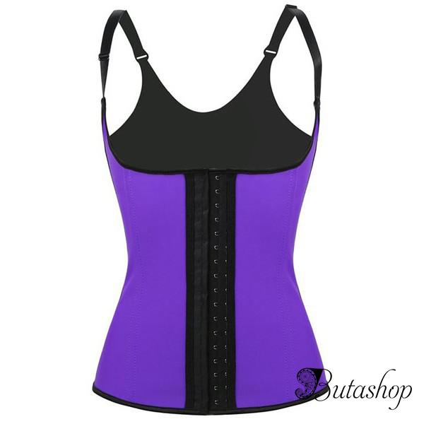 Фиолетовый утягивающий корсет - www.butashop.com