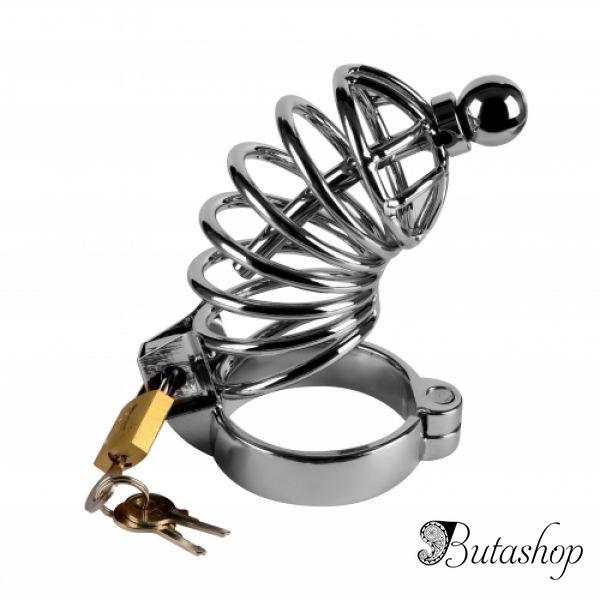 Пояс верности Penetration Metal Chastity Cage - www.butashop.com