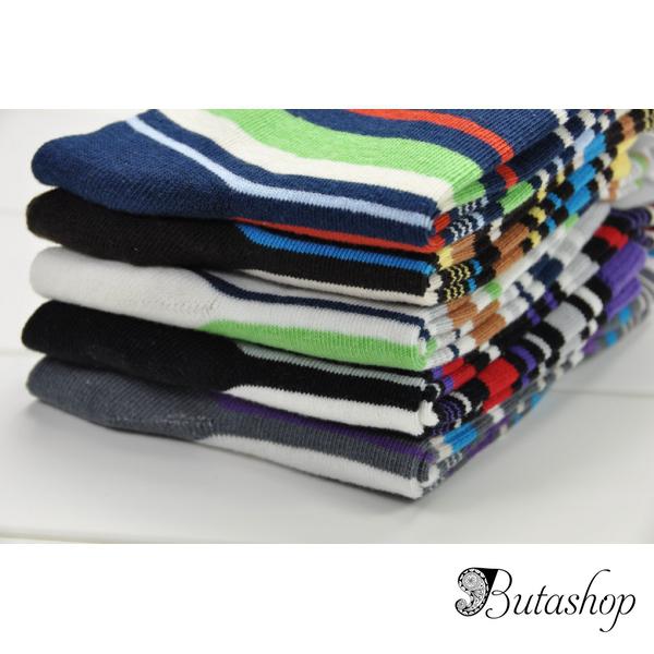 РАСПРОДАЖА! Носочки женские разноцветные, 5 шт. - www.butashop.com