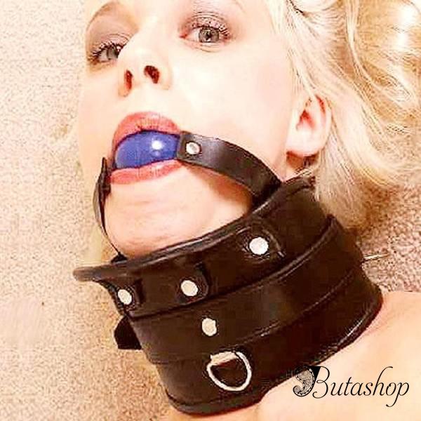 Кожаный намордник - www.butashop.com
