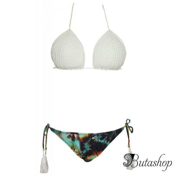 Раздельный купальник - Пальмы - www.butashop.com