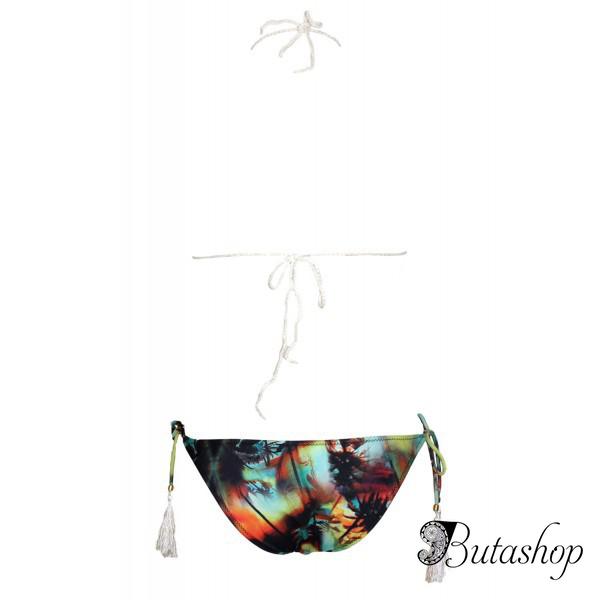 Раздельный купальник - Пальмы - www.butashop.com