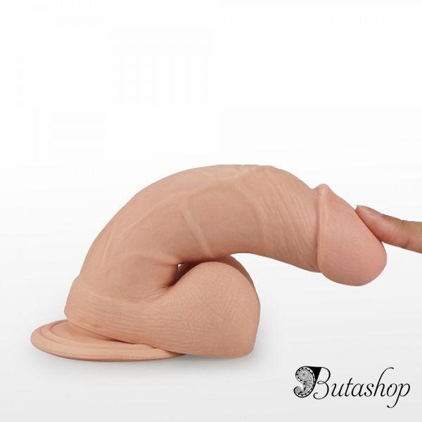 Реалистичный вибратор Real Extreme Vibrating Dildo, телесный - www.butashop.com