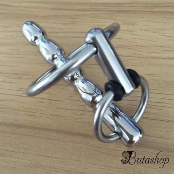Катетер для мужского пениса из нержавеющей медицинской стали - www.butashop.com