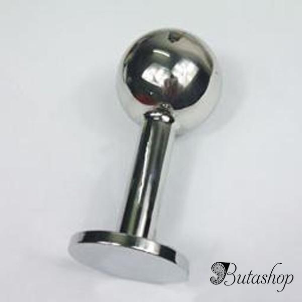 РАСПРОДАЖА! Металлическая анальная пробка - www.butashop.com