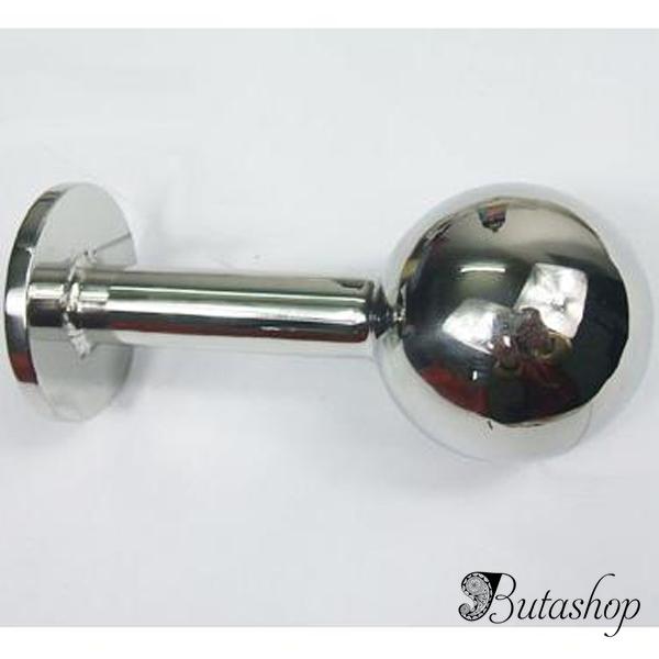 РАСПРОДАЖА! Металлическая анальная пробка - www.butashop.com