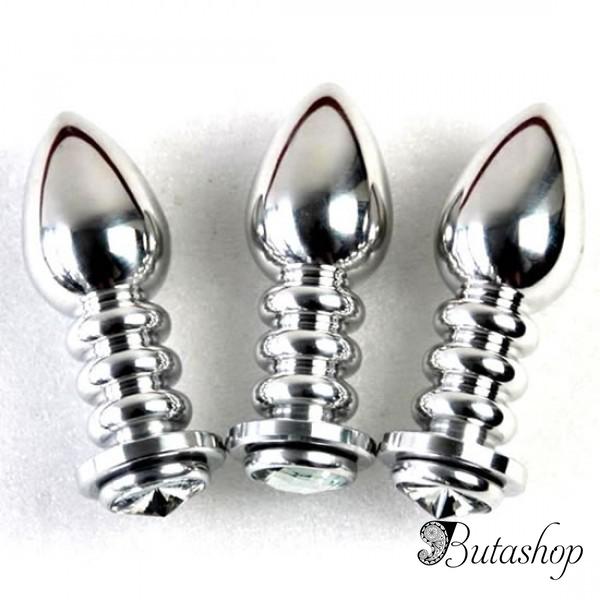 Анальная пробка - Винт - www.butashop.com