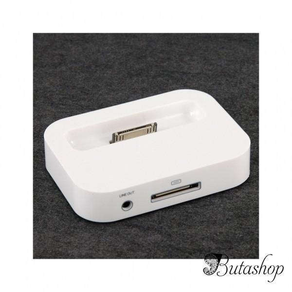 РАСПРОДАЖА! Dock Cradle Sync Charger Station for iPhone 4G - www.butashop.com