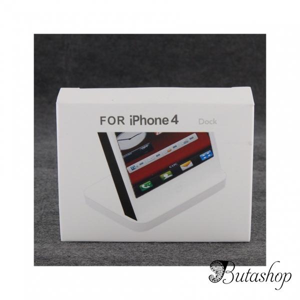 РАСПРОДАЖА! Dock Cradle Sync Charger Station for iPhone 4G - www.butashop.com