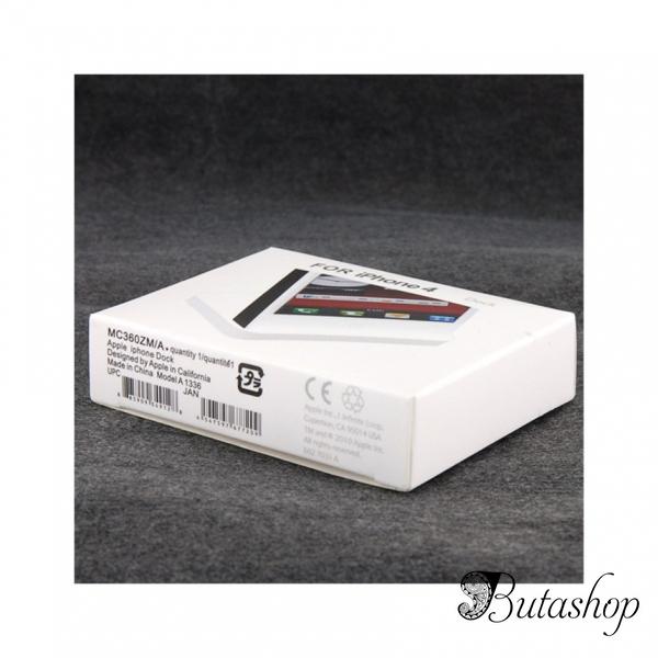 РАСПРОДАЖА! Dock Cradle Sync Charger Station for iPhone 4G - www.butashop.com