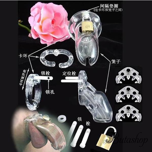Открытый мужской пояс верности CB-3000 - www.butashop.com