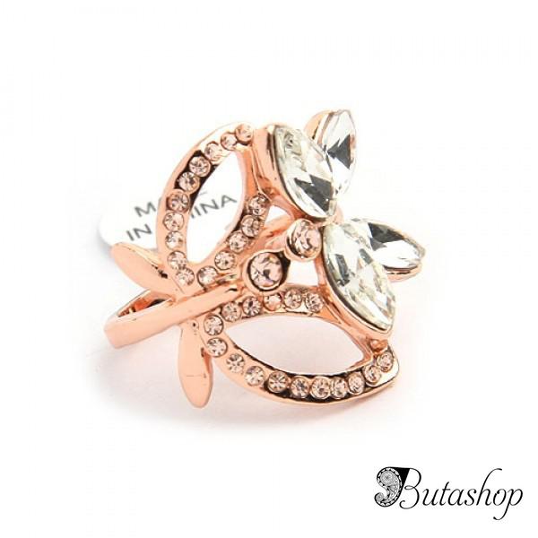 РАСПРОДАЖА! Кольцо - Розовое золото - www.butashop.com