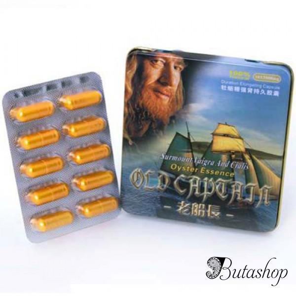 капсулы для повышения потенции старый капитан (old captain) - www.butashop.com