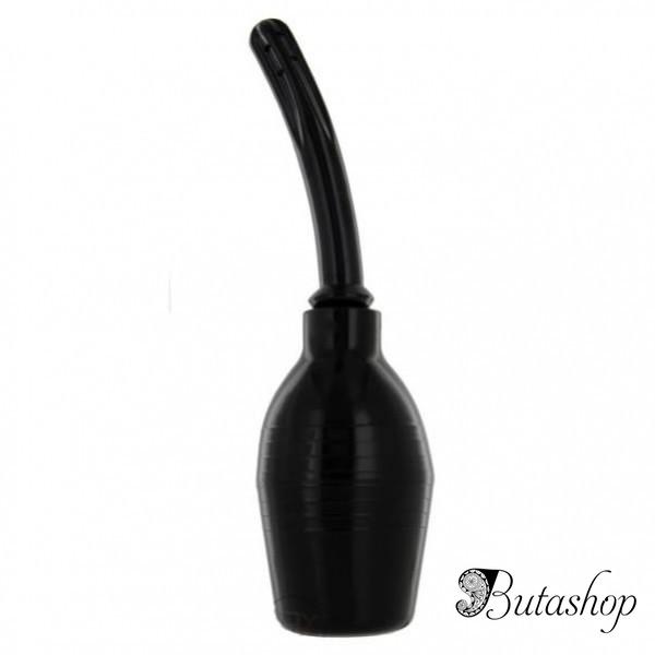 Клизма для комфортного секса черная - www.butashop.com