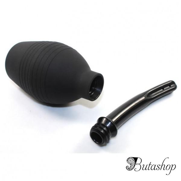 Клизма для комфортного секса черная - www.butashop.com