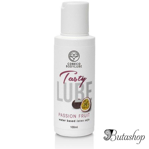 Интимная смазка со вкусом маракуйи CBL Tasty Lube Passion Fruit 100ml - www.butashop.com