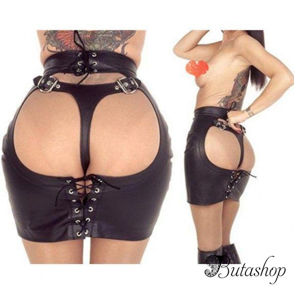 Сексапильная женская открытая юбка и G-стринги - www.butashop.com