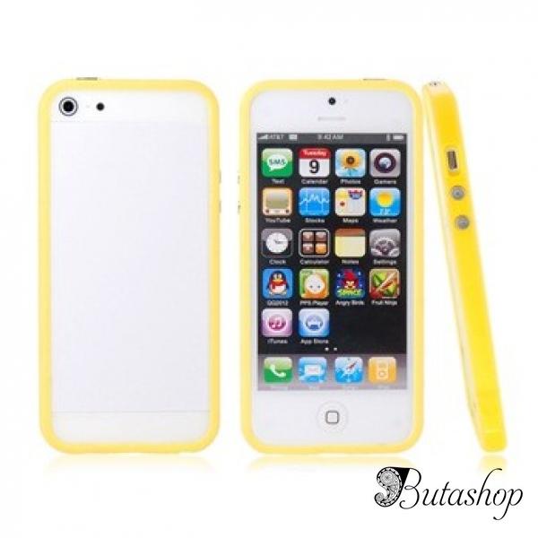 РАСПРОДАЖА! Силиконовый бампер на Iphone 5 - www.butashop.com