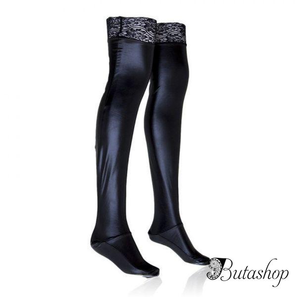 Черные женские чулки - www.butashop.com
