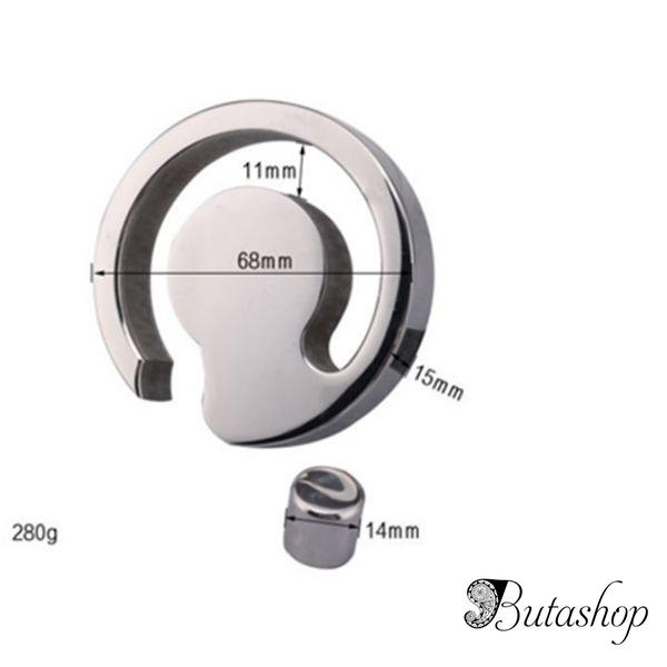 Оригинальный металлический фиксатор на пенис - www.butashop.com